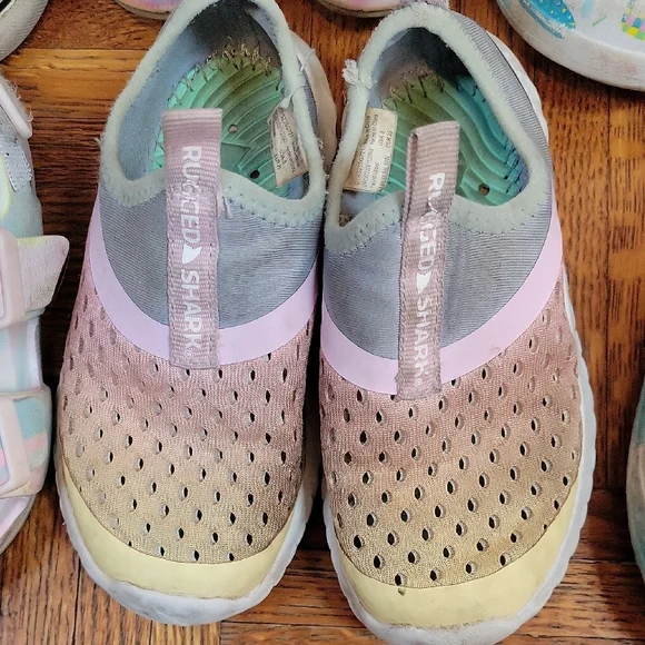 Toddler Girl Lot of Shoes Size 8 Various Brands - Picture 4 of 9